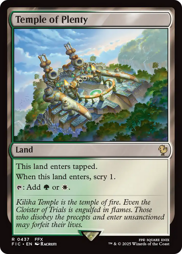 Temple of Plenty (FIC)