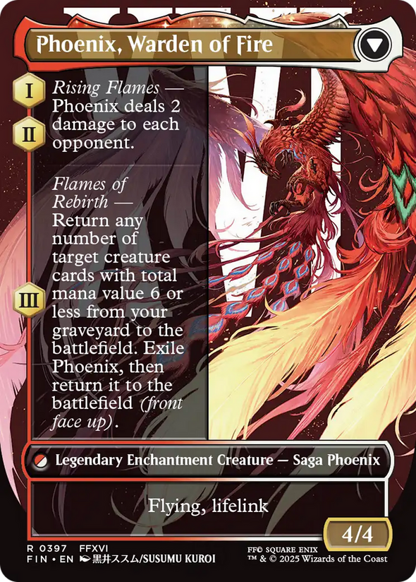 Joshua, Phoenix's Dominant // Phoenix, Warden of Fire - Borderless (FIN)