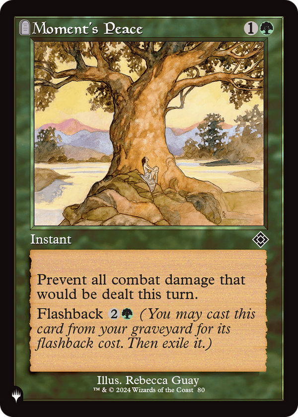 Moment's Peace - TDA Reprint (PLST)