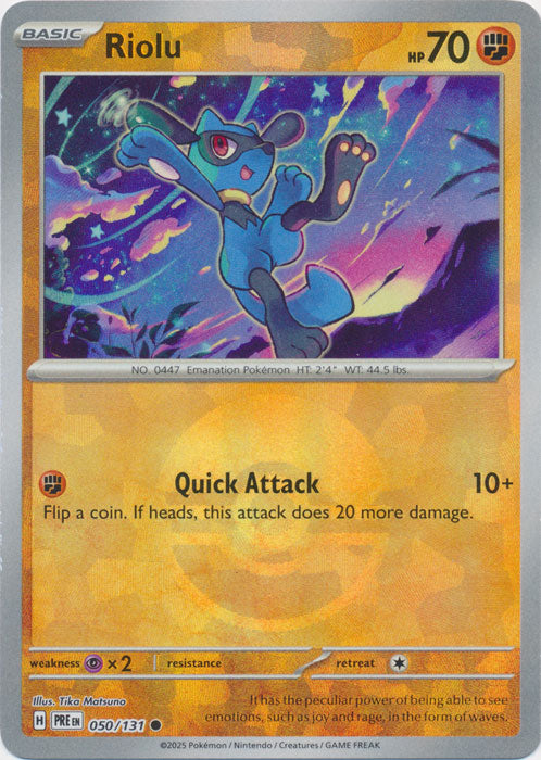 Riolu (Poke Ball Pattern) - 050/131 - Common