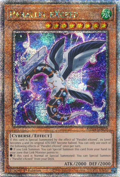 Parallel eXceed - MP24-EN050 - Quarter Century Secret Rare - 1st Edition