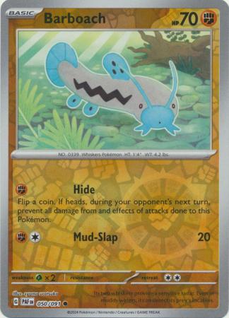 Barboach - 050/091 - Common - Reverse Holo