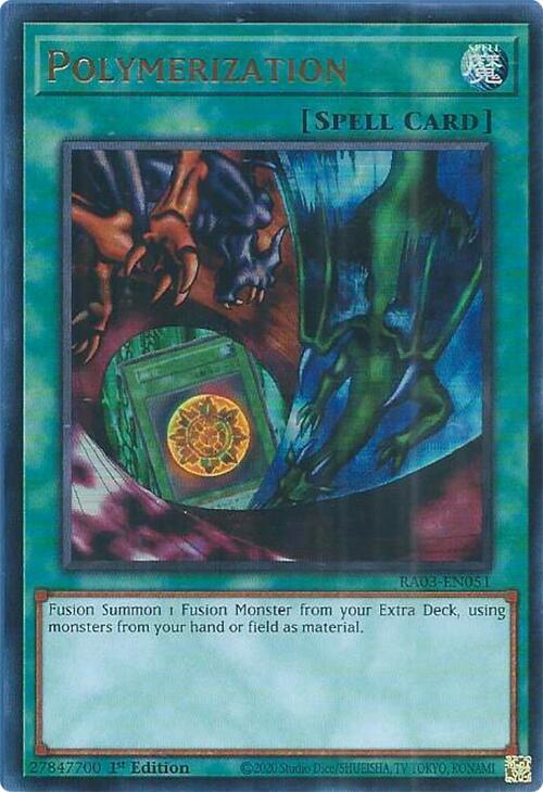 Polymerization (UR) - RA03-EN051 - Ultra Rare - 1st Edition