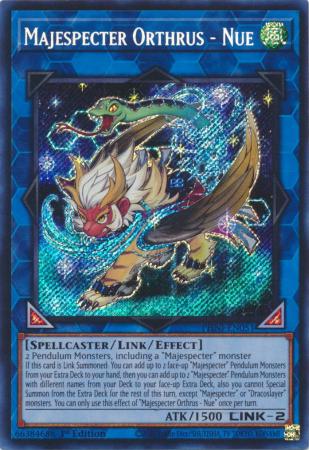 Majespecter Orthrus - Nue - PHNI-EN051 - Secret Rare - 1st Edition