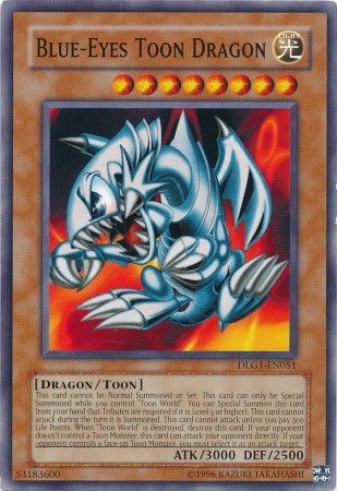 Blue-Eyes Toon Dragon - DLG1-EN051 - Common