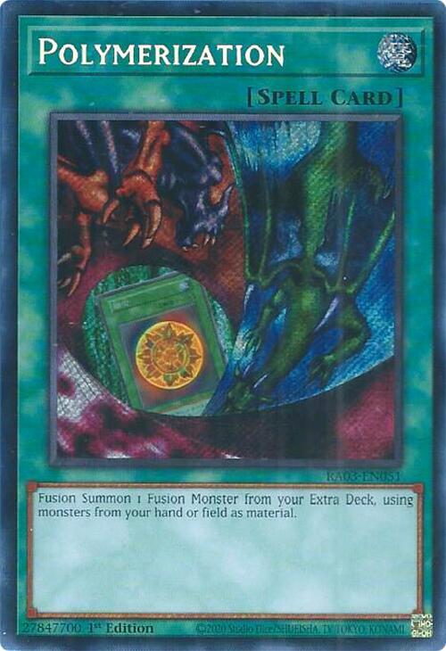 Polymerization (Secret Rare) - RA03-EN051 - Secret Rare - 1st Edition