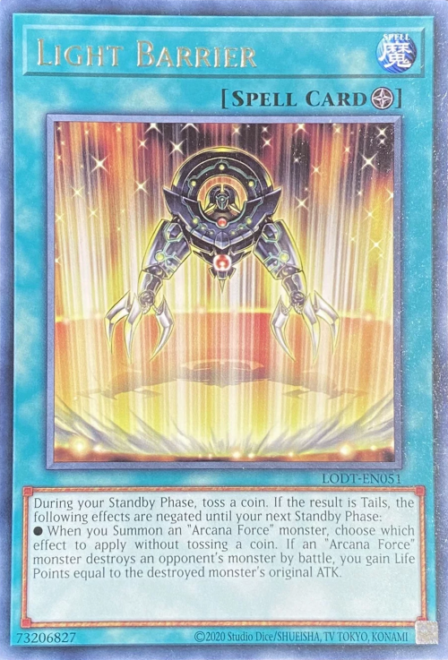 Light Barrier (2020 Date Reprint) - LODT-EN051 - Rare