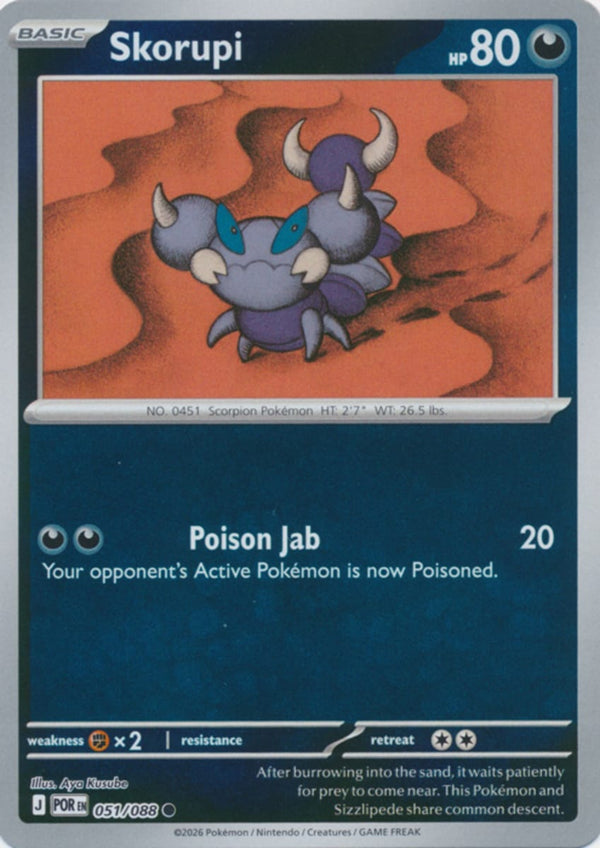 Skorupi - 051/088 - Common - Reverse Holo
