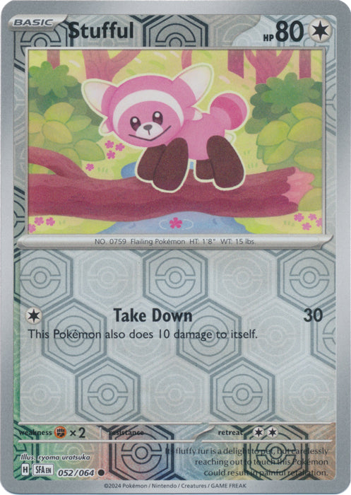 Stufful - 052/064 - Common - Reverse Holo