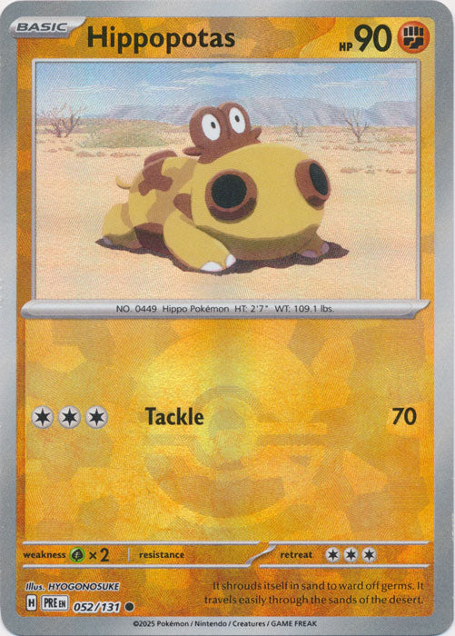 Hippopotas (Poke Ball Pattern) - 052/131 - Common