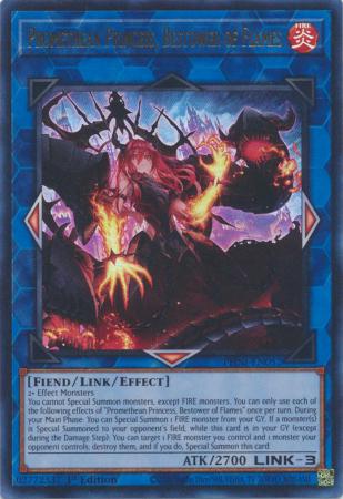 Promethean Princess, Bestower of Flames - PHNI-EN052 - Ultra Rare - 1st Edition