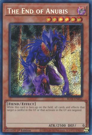 The End of Anubis - BLTR-EN052 - Secret Rare - 1st Edition