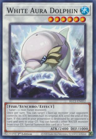 White Aura Dolphin - BLC1-EN052 - Common - 1st Edition