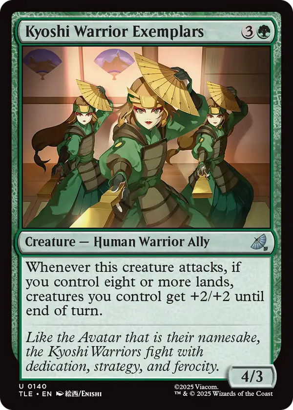 Kyoshi Warrior Exemplars (TLE)