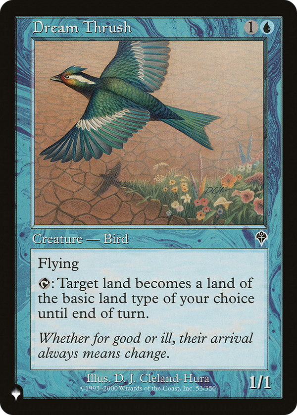 Dream Thrush - INV Reprint (PLST)