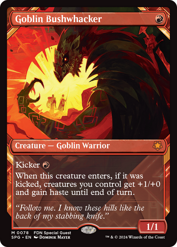 Goblin Bushwhacker - Showcase (SPG)