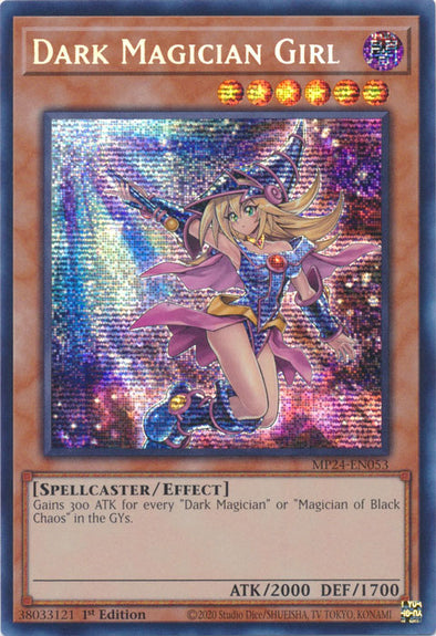 Dark Magician Girl (Alternate Art) - MP24-EN053 - Prismatic Secret Rare - 1st Edition