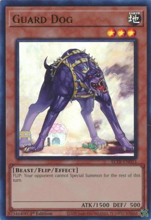 Guard Dog - BLTR-EN053 - Ultra Rare - 1st Edition