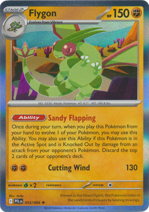 Flygon - 053/094 - Rare