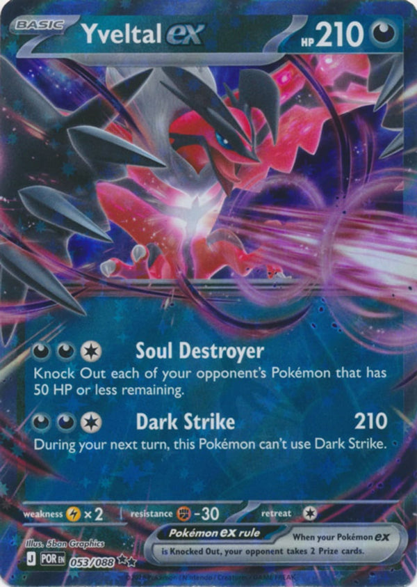 Yveltal ex - 053/088 - Double Rare