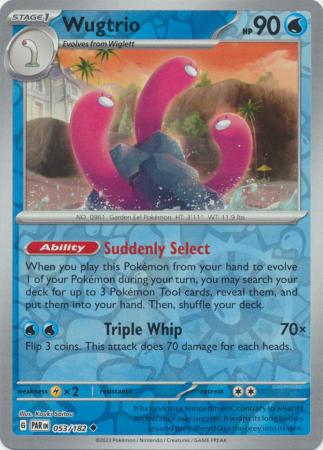 Wugtrio - 053/182 - Uncommon - Reverse Holo available at 401 Games Canada