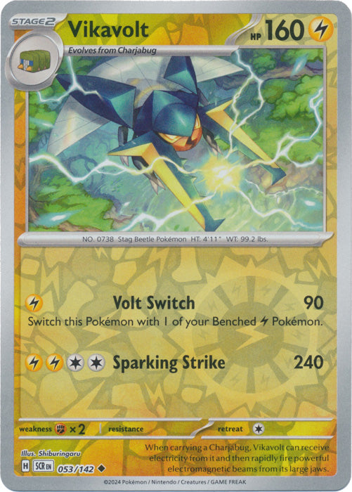 Vikavolt - 053/142 - Uncommon - Reverse Holo