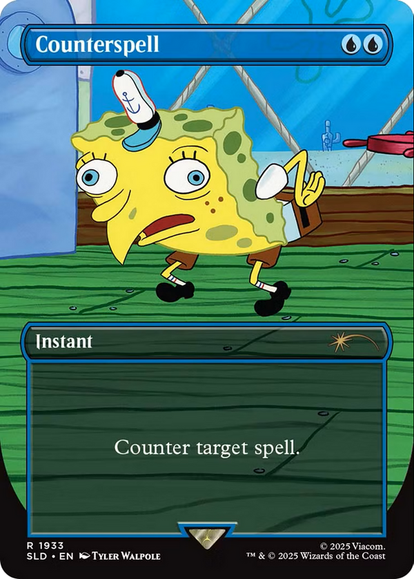 Counterspell - Spongebob Squarepants: Internet Sensation (SLD)