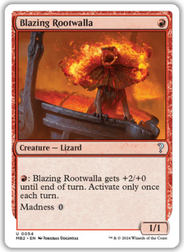 Blazing Rootwalla (MB2)