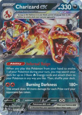 Charizard ex - 054/091 - Double Rare