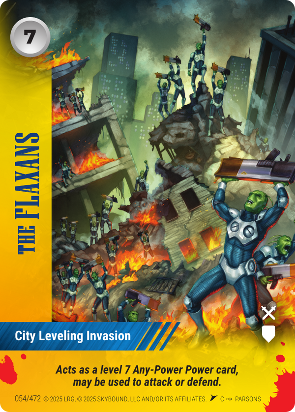 City Leveling Invasion - SKY-054 - Common