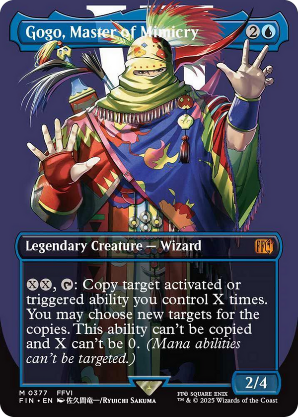 Gogo, Master of Mimicry - Borderless (FIN)