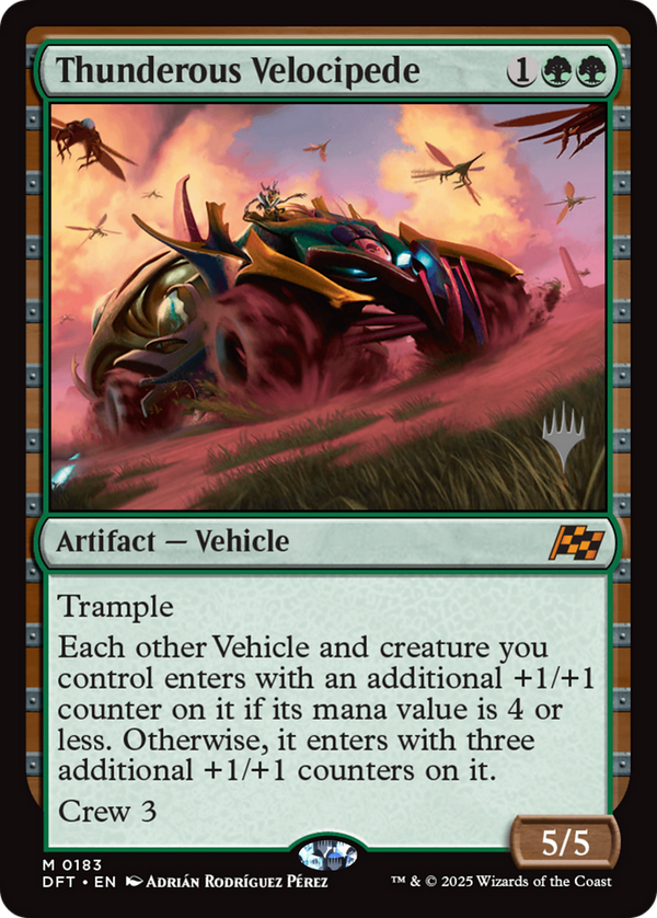 Thunderous Velocipede - Promo Pack (PDFT)