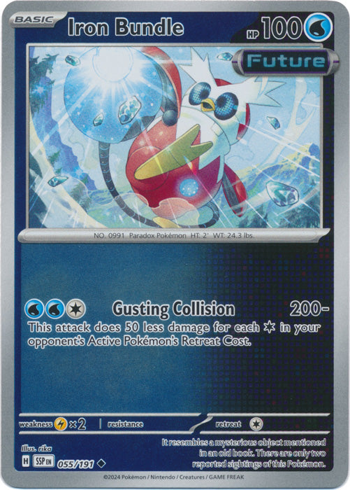 Iron Bundle - 055/191 - Uncommon - Reverse Holo