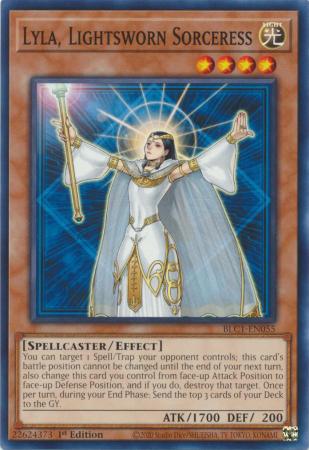 Lyla, Lightsworn Sorceress - BLC1-EN055 - Common - 1st Edition