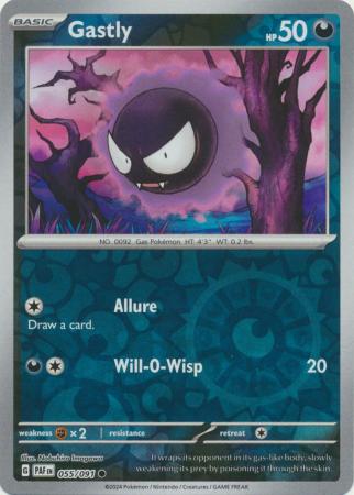 Gastly - 055/091 - Common - Reverse Holo