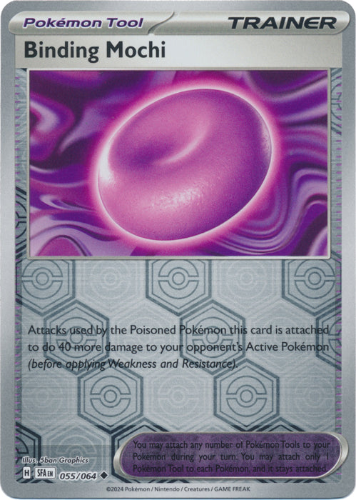 Binding Mochi - 055/064 - Uncommon - Reverse Holo