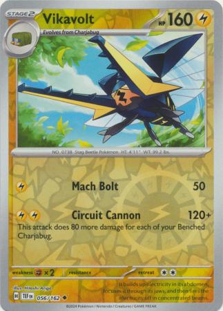 Vikavolt - 056/162 - Uncommon - Reverse Holo