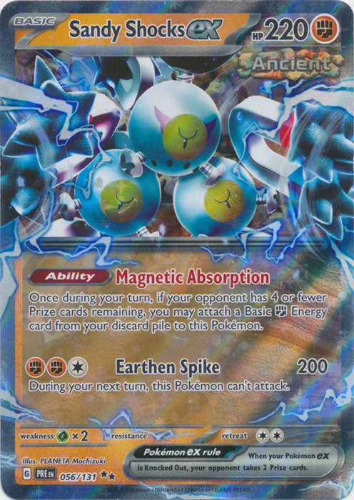 Sandy Shocks ex - 056/131 - Double Rare