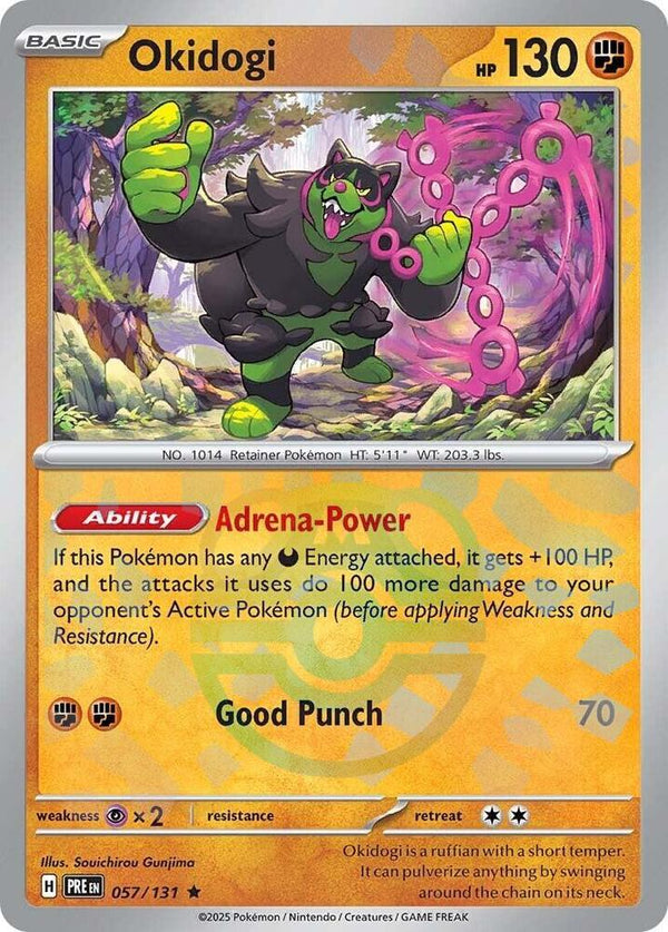 Okidogi (Master Ball Pattern) - 057/131 - Rare