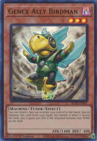 Genex Ally Birdman - BLTR-EN057 - Ultra Rare - 1st Edition