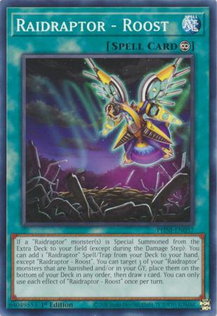 Raidraptor - Roost - PHNI-EN057 - Common - 1st Edition