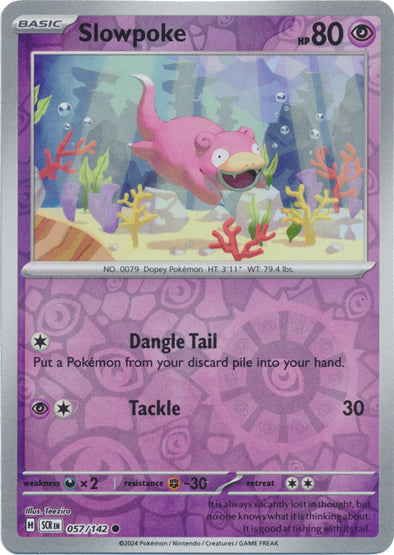 Slowpoke - 057/142 - Common - Reverse Holo