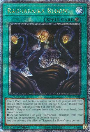 Ragnaraika Bloom - LEDE-EN058 - Quarter Century Secret Rare - 1st Edition