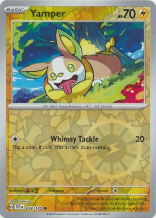 Yamper - 058/162 - Common - Reverse Holo