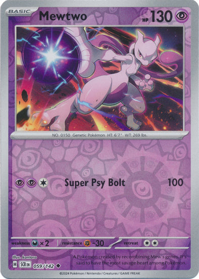 Mewtwo - 059/142 - Uncommon - Reverse Holo