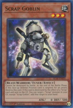 Scrap Goblin - BLTR-EN059 - Ultra Rare - 1st Edition