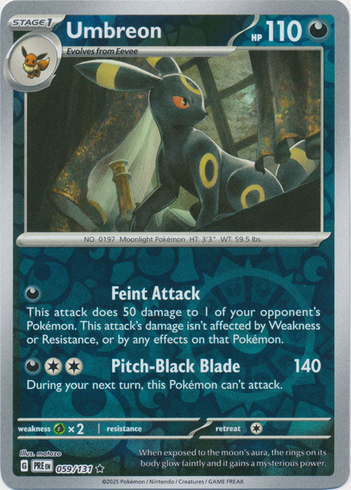 Umbreon - 059/131 - Rare - Reverse Holo