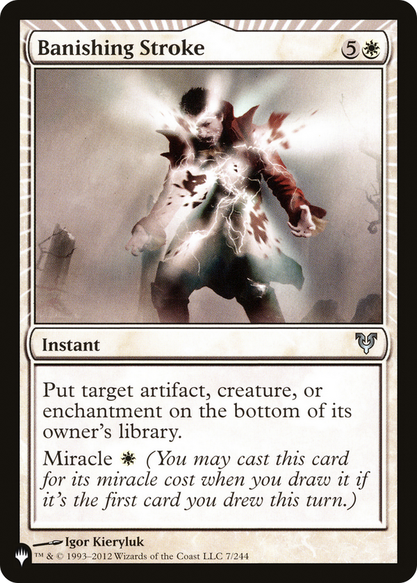 Banishing Stroke - AVR Reprint (PLST)