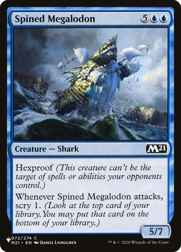 Spined Megalodon - M21 Reprint (PLST)