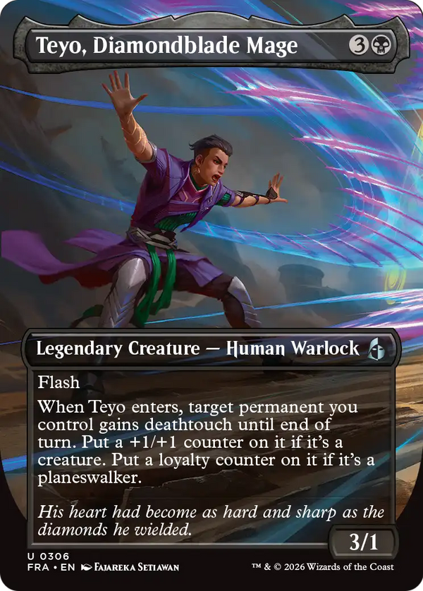 Teyo, Diamondblade Mage - Borderless Echo (FRA) (Pre-Order)
